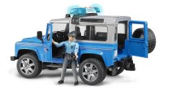 BRUDER 2597 Policejní auto Land Rover s figurkou