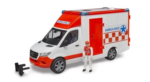 BRUDER 2676 MB Sprinter sanitka s řidičem, majákem a sirénou