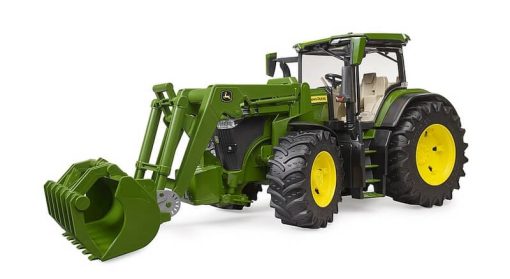 BRUDER 3151 Traktor John Deere 7R 350 s čelním nakladačem